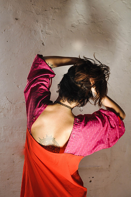 vestido fuego