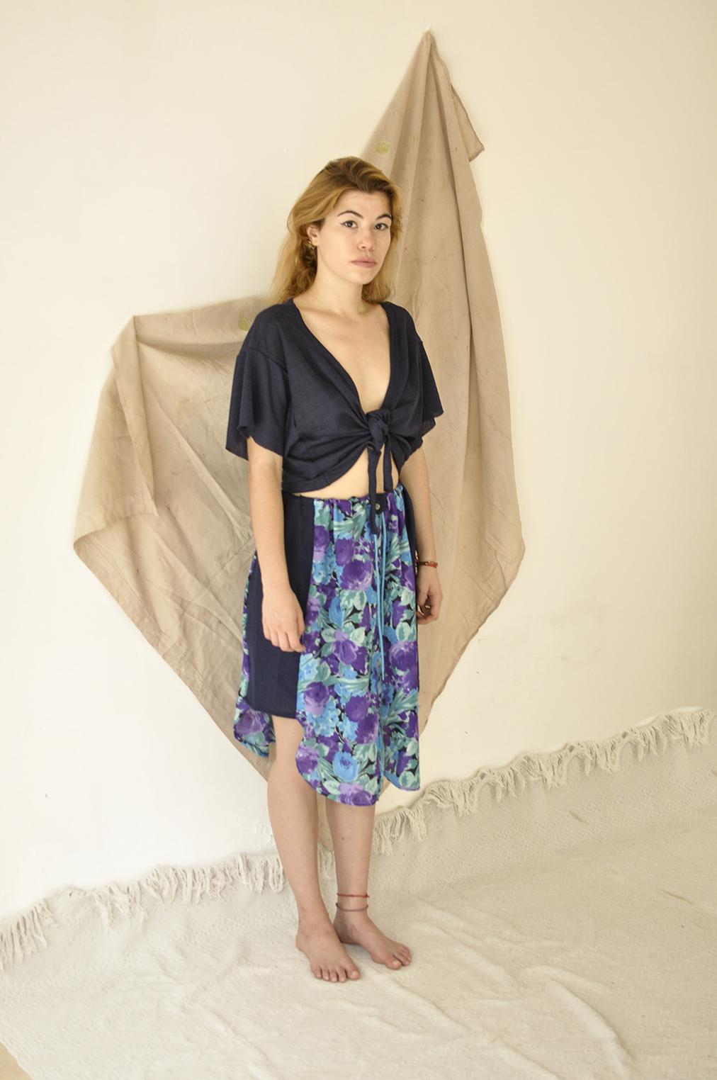 top bifaz + pollera regulable