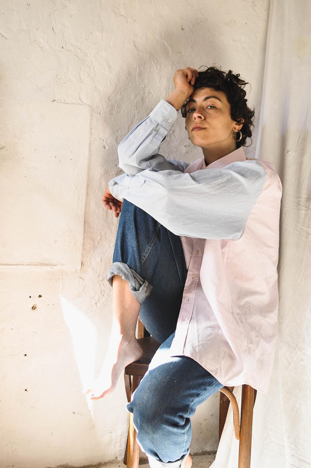 camisa biodiversx pastel